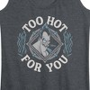 Women's - Disney Villains - Hades Too Hot For You Graphic Racerback Tank - 2 of 4