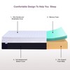 Itopfox Twin Gel Memory Foam Mattress, Medium Firm for Cool Sleeping, Pressure Relief, CertiPUR-US Certified, Machine-Washable Cover - 2 of 4