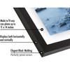 Americanflat Floating Picture Frame with polished glass - Horizontal and Vertical Formats for Wall - Horizontal and Vertical Formats for Wall - 3 of 4