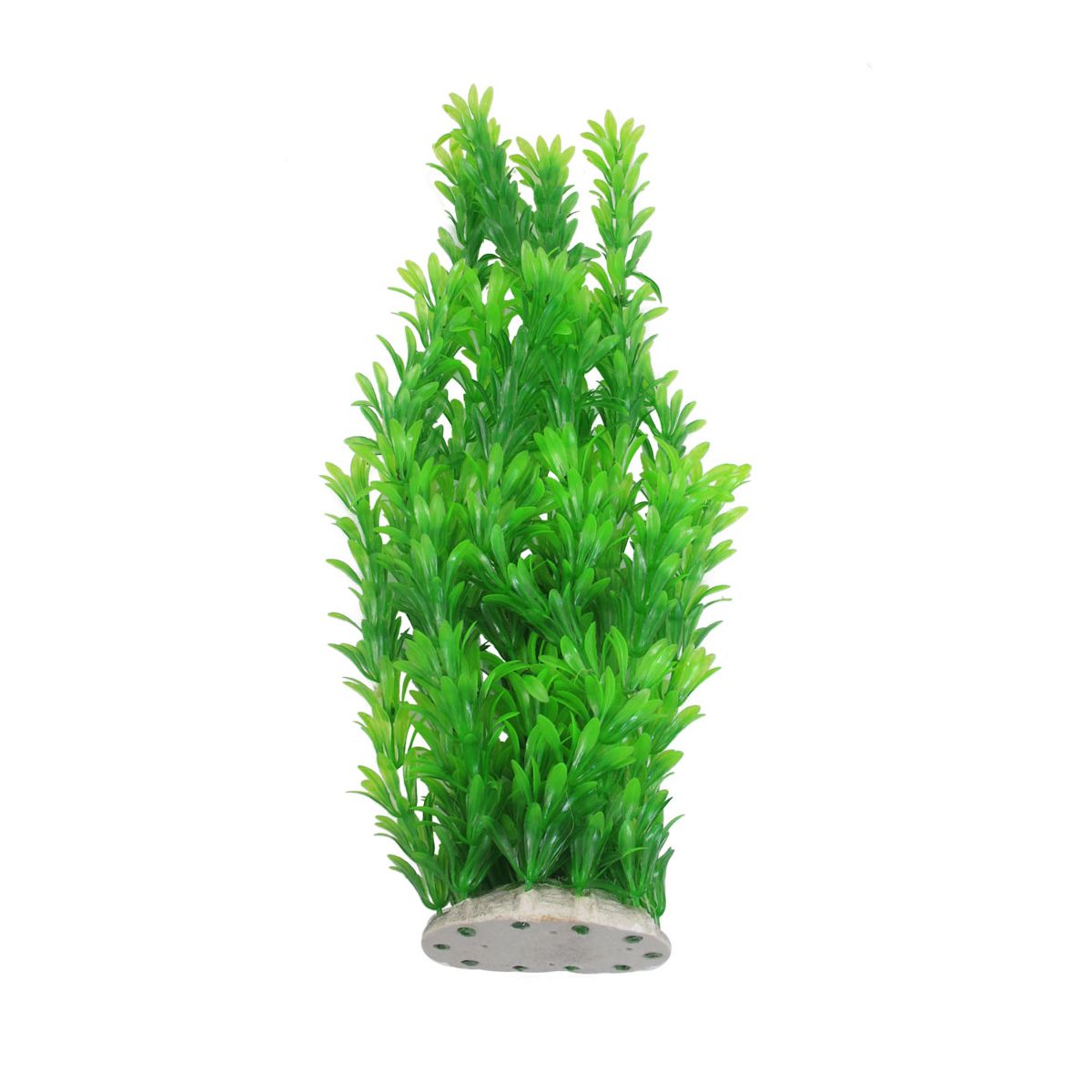 Unique Bargains Aquarium Fish Tank Plastic Leaves Underwater Plants Decoration Green 15.75"