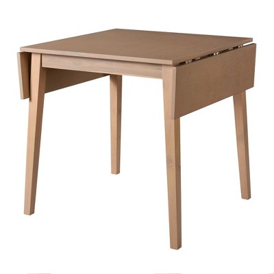 NicBex 29"-45" Modern Extendable Rectangle Dining Table,Kitchen Table with MDF Table Top and Rubberwood Legs for 4 Seaters,Light Brown/Brown/Espresso