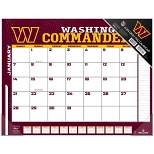 NFL Washington Commanders 22" x 17" 2024 Desk Calendar