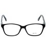 Metro Collection 23 Designer Acetate Reading Glasses in Black +2.50 127mm Frame/47mm Lens Width - 2 of 4
