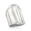 Ross-Simons Sterling Silver Wide Polished Ring - 4 of 4