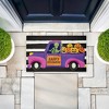 Stupell Industries Happy Halloween Skeleton Driver Printed Outdoor Door Mat, design by Arrolynn Weiderhold, 18"x30" - 4 of 4