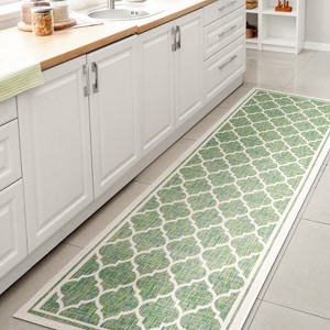 JONATHAN Y Trebol Moroccan Trellis Textured Weave Indoor/Outdoor Area Rug - 1 of 4