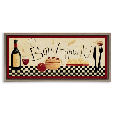 Stupell Industries Bon Appetit Traditional Kitchen, 31" x 14"
