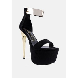 Cosmo Girl Metal Band High Heeled Sandals - 1 of 4