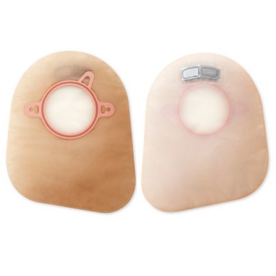 New Image Closed End 7"L 2pc System Ostomy Pouch 2.25" Flange 18383, 60 Ct
