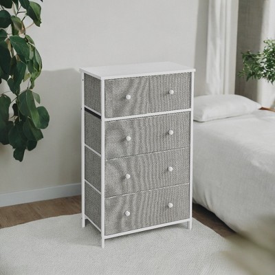 5-Drawer Fabric Storage Dresser - Stylish Organizer for Every Room