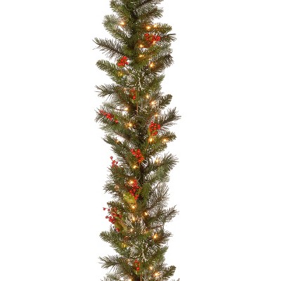 National Tree Company Wintry Pine Christmas Garland - Thumbnail 3
