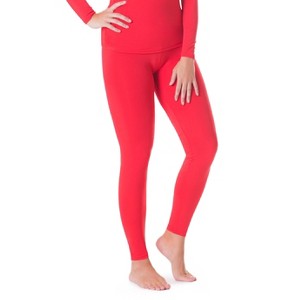 Rocky Women's Thermal Bottoms Long Johns Underwear Pants Fleece Lined Base Layer Pants, Tagless Insulated For Outdoor Ski Warmth/Extreme Cold Leggings - 1 of 4