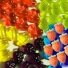 Aoibox 4PCS Silicone Fruit Snack Molds with Dropper for Homemade Gummies, Candy, Chocolate, Baking - Cherries, Grape, Banana, Apple, Pineapple - 3 of 4