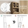 SAINTCY 71" Farmhouse Kitchen Hutch Storage Cabinet, Freestanding Bar Cabinet with Drawers, Sideboard Buffet for Dining Room - 3 of 4