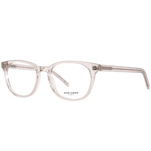 Saint Laurent MONOGRAM SL M111O 004 Womens Round Eyeglasses Transparent Beige 52mm - 1 of 3