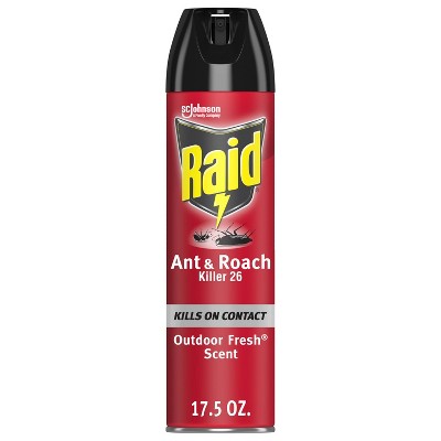 Raid Ant and Roach Killer Outdoor Fresh Scent - 17.5oz