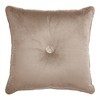 Edie@Home 20"x20" Oversize Delmonico Chenille Square Throw Pillow Sand: Woven Polyester, Indoor Use, Sewn Seam Closure - 3 of 4
