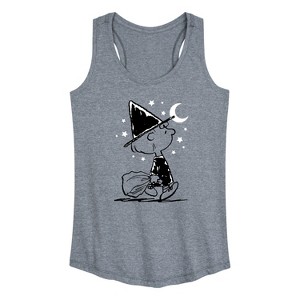 Women's - Peanuts - Sally Witch Graphic Racerback Tank - 1 of 4
