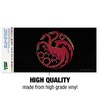 House Of Dragon Targaryen Sigil Scales Automotive Bumper Sticker - 3 of 4
