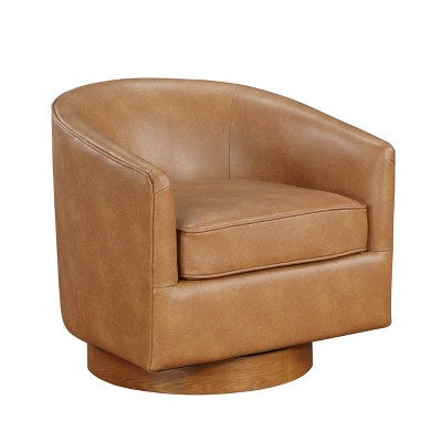 Irving upholstered side chair in brown sales