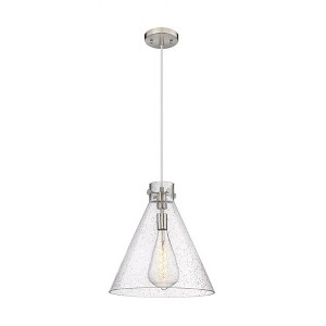 Newton Cone - 1 Light Pendant In Industrial Style-17.75 Inches Tall and 16 Inches Wide - 1 of 1