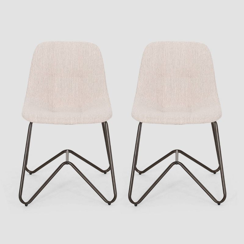 Set of 2 Norwood Contemporary Dining Chair - Christopher Knight Home, 1 of 5