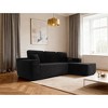 Cloud Plush Corduroy L-Shaped Modular Sectional Sofa with Chaise Lounge, No Assembly, and Plush Fabric - 2 of 4