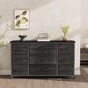 GustoWave TV Console Table for TV up to 55", Modern TV Stand with 10 Drawer & Sockets for Living Room - 3 of 4