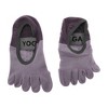 Unique Bargains Women's Non-Slip Five Toe Socks 1 Pair - 4 of 4