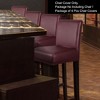 PiccoCasa Waterproof PU Leather Pub Counter Height Side Chair Covers with Elastic Band - 3 of 4