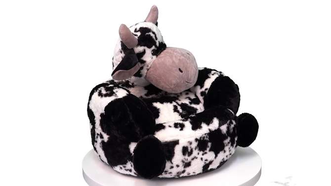 Cow Plush Character Kids&#39; Chair - Trend Lab, 2 of 7, play video