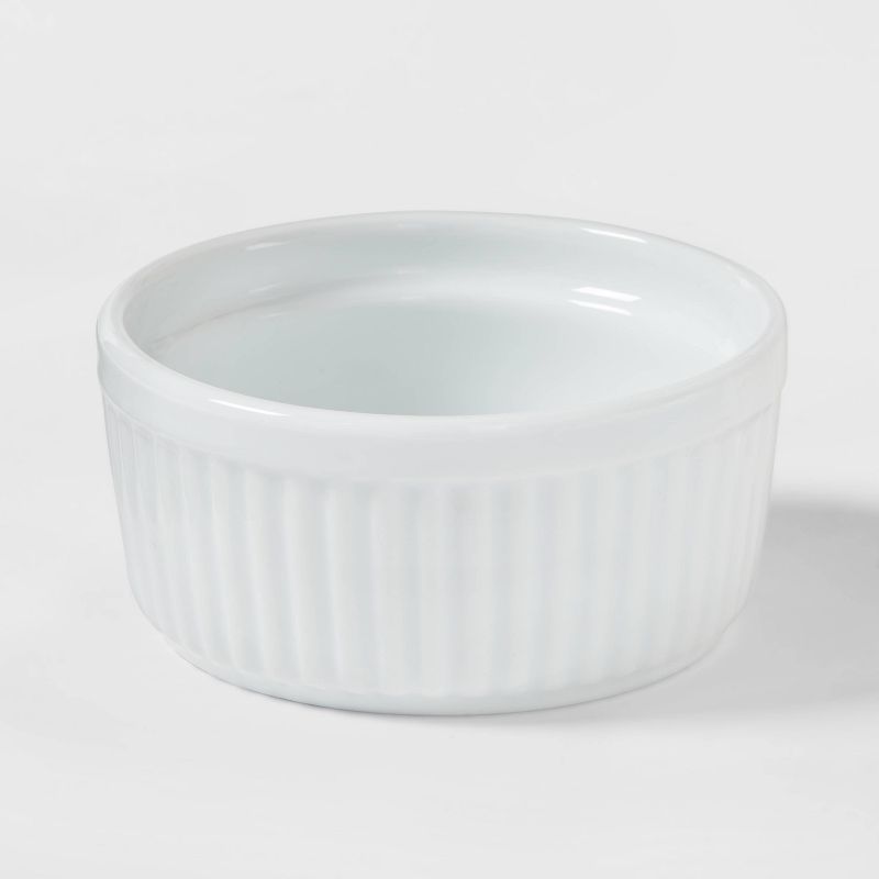 7oz Porcelain Ramekin White - Threshold&#8482;, 1 of 8