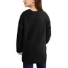 Cardigan for Girls Open Front Sweater Long Sleeve Loose Fit Sweater Jacket - 2 of 4