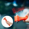 Unique Bargains Car Safety Hammer 8.86"x3.11"x1.22" Black Red 1 Pc - 2 of 4