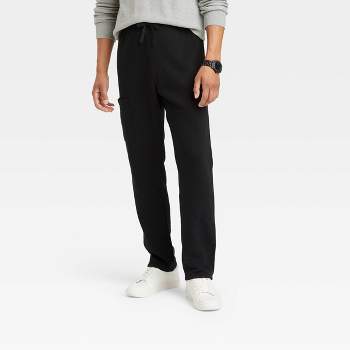 Men's Tapered Pintuck Fleece Jogger Pants - Goodfellow & Co™ Dark Gray Xxl  : Target