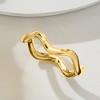 RS Pure by Ross-Simons 18kt Gold Vermeil Wavy Ring - 4 of 4