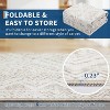 Coucheta Washable Runner Rug Non-Slip, Stain Resistant Soft Kitchen Bath Mat, Indoor Carpet for Hallway Bedroom Entryway, Multi-Color & Size - 4 of 4