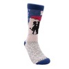 Kissing in the Rain Socks (Women's Sizes, Adult Medium) from the Sock Panda - 3 of 4