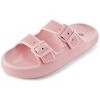Womens Callie Cloud Slides with buckles - 3 of 4