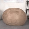 GDFStudio Modern 52" Microfiber High-Density Foam Bean Bag Chair - 3 of 4