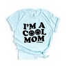 Simply Sage Market S.W.Smiley I'm A Cool Mom Smiley Face Short Sleeve Tee - 2 of 4