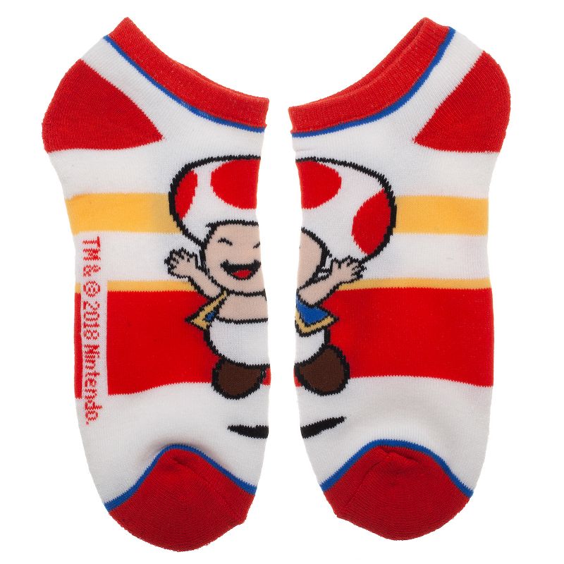 Super Mario 12 Days of Socks Men's 12-Pack Ankle & Crew Socks, 2 of 7