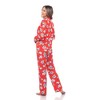 Long Sleeve Floral Pajama Set - White Mark - 4 of 4