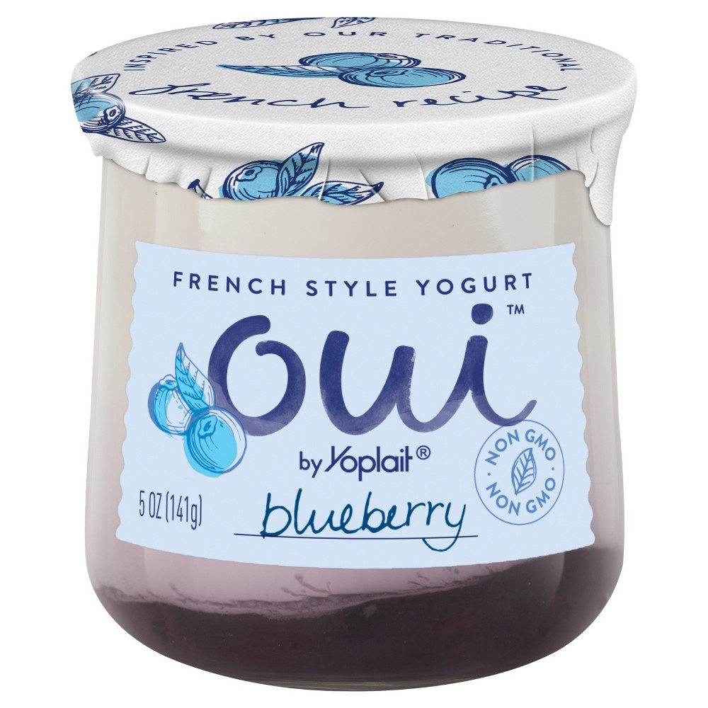 Oui by Yoplait Blueberry French Style Yogurt