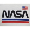 NASA Red White and Blue Logo White T-shirt Toddler Boy to Youth Boy - 2 of 3