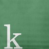 16"x16" Modern Monogram 'k' Square Throw Pillow - e by design - 2 of 3