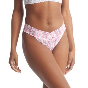 Hanky Panky Women's Daily Lace Original Rise Thong - One Size - 1 of 3