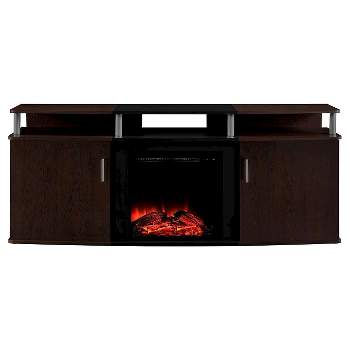 Kimmel Electric Fireplace TV Console for TVs up to 70" - Room & Joy