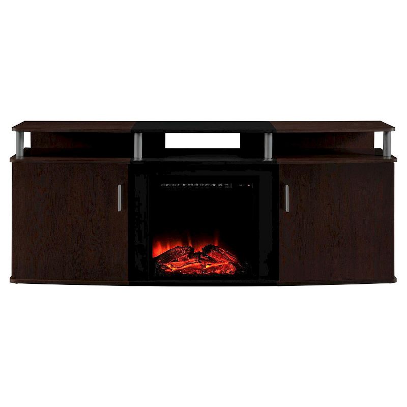 Kimmel Electric Fireplace TV Console for TVs up to 70" - Room & Joy, 1 of 8