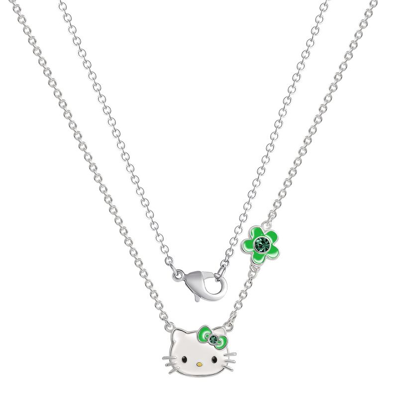 Hello Kitty Womens Birthstone Necklace, 5 of 7